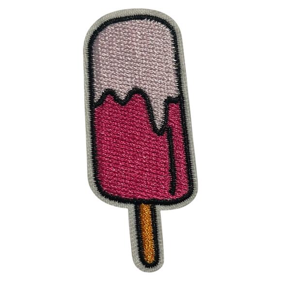Pink Popsicle Iron On Patch - Picture 2 of 2